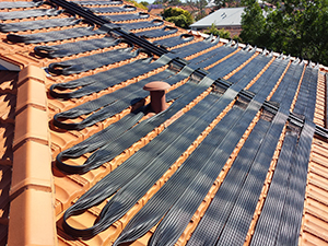 solar pool heating parts